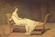 Jacques-Louis  David Madame Recamier (mk05) Spain oil painting reproduction